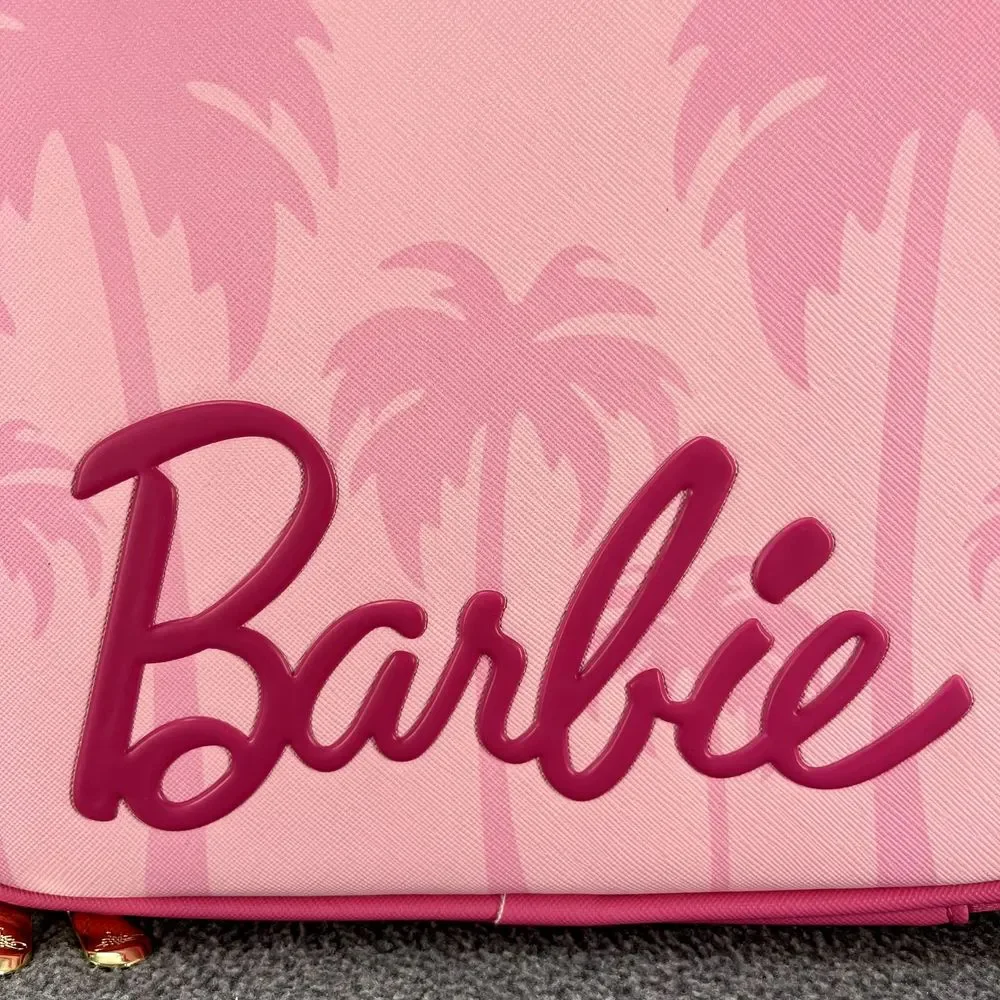 Impression Vanity Barbie Pink Cosmetic Bag with Removable‎ dividers New